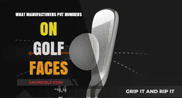 Why Golf Club Manufacturers Use Numbers on Club Faces