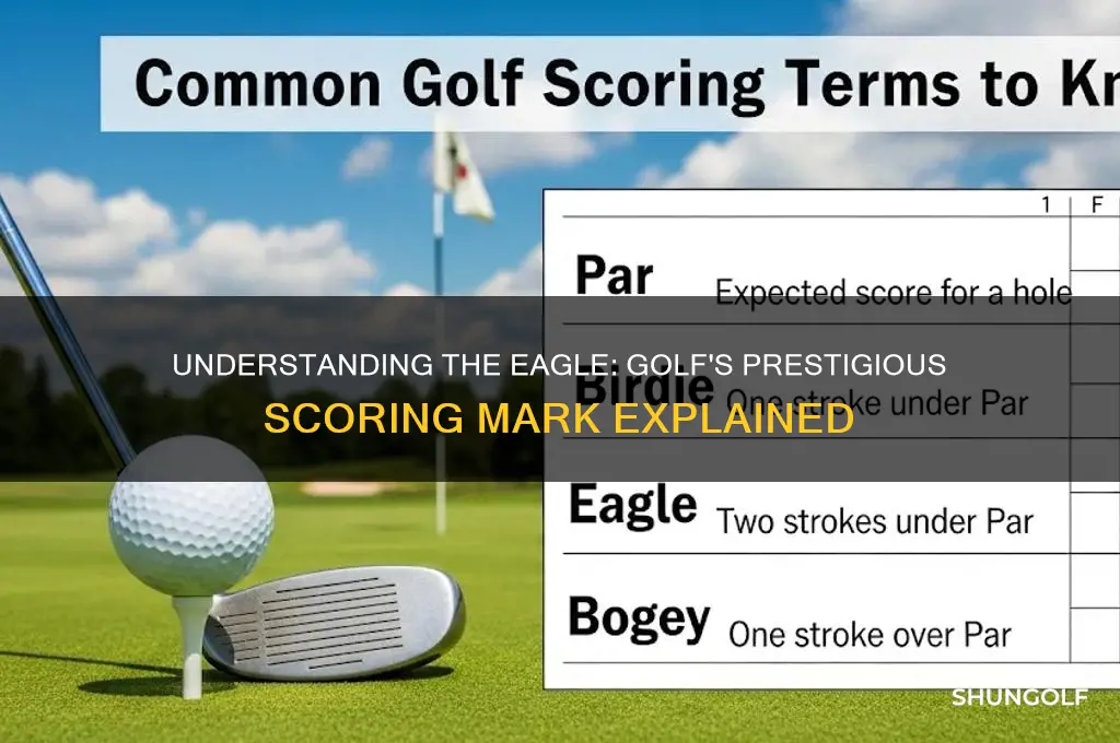 what mark is an eagle in golf