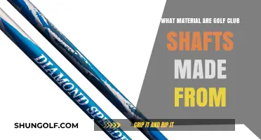 Exploring Golf Club Shaft Materials: Steel, Graphite, and Beyond