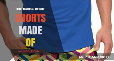 Golf Shorts Materials: Uncovering the Fabrics Behind Comfort and Performance