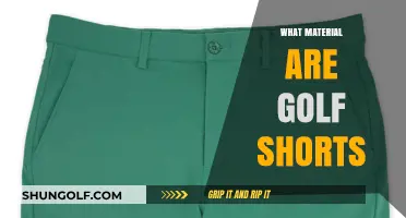 Golf Shorts: What Materials Make the Perfect Pair?