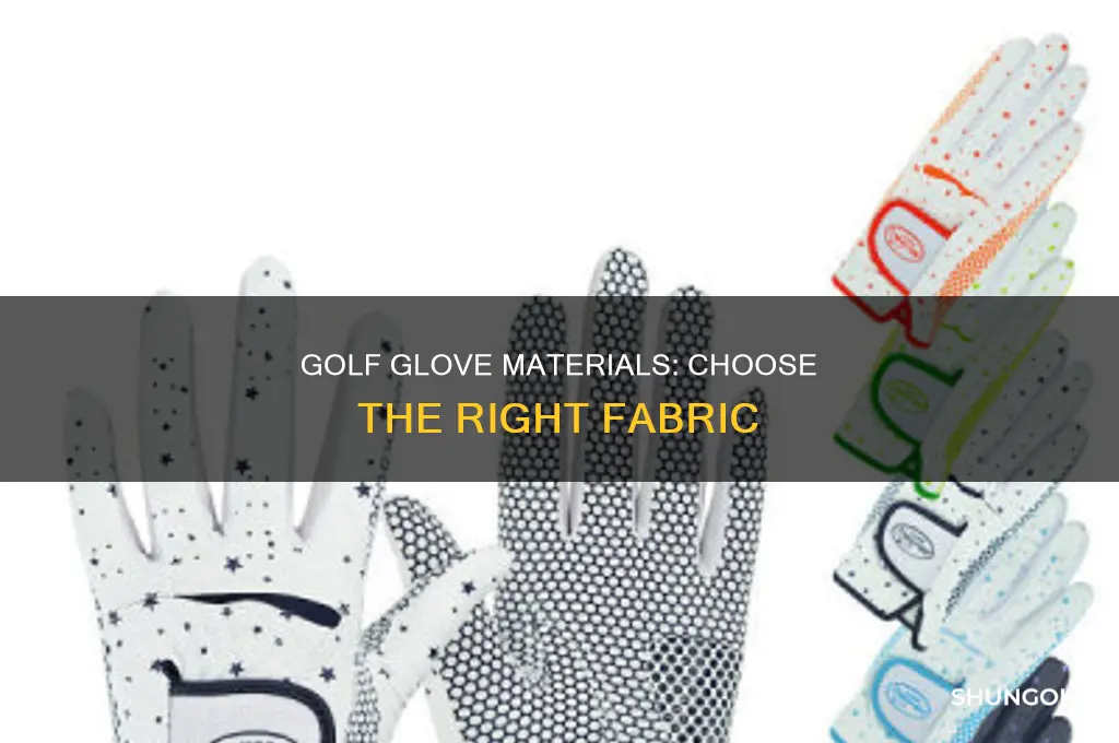 what material golf glove