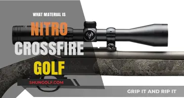 Golf Gear: Nitro Crossfire's Material Composition