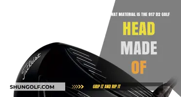Unveiling the Material Composition of the 917 D2 Golf Head