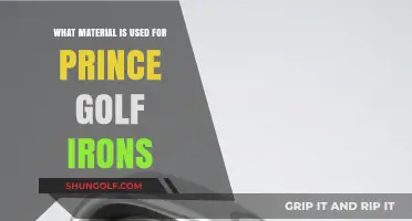 Unveiling the Secrets: What Material Makes Prince Golf Irons Stand Out?