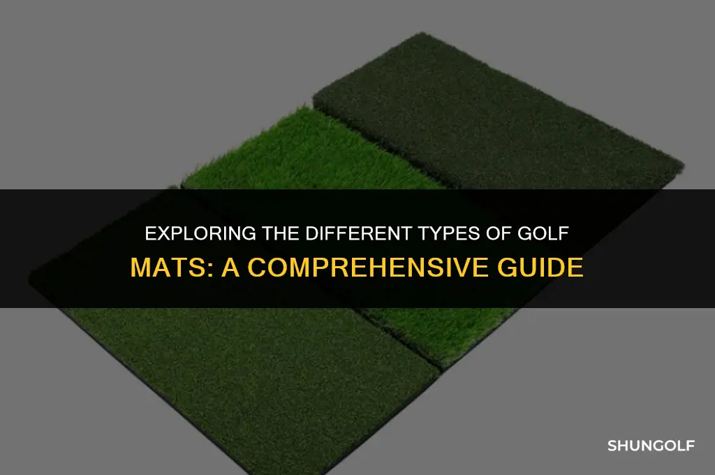 what mats are used for golf mats