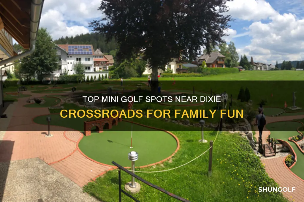 what mini golf places near dixie crossroads