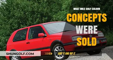 Exploring the Vibrant MK3 Golf Colour Concepts Sold in the 90s