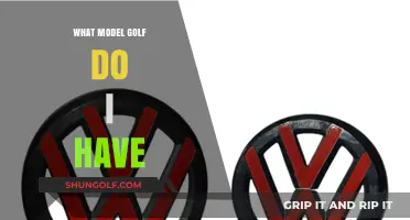 Golf Models: Which One Do I Own?