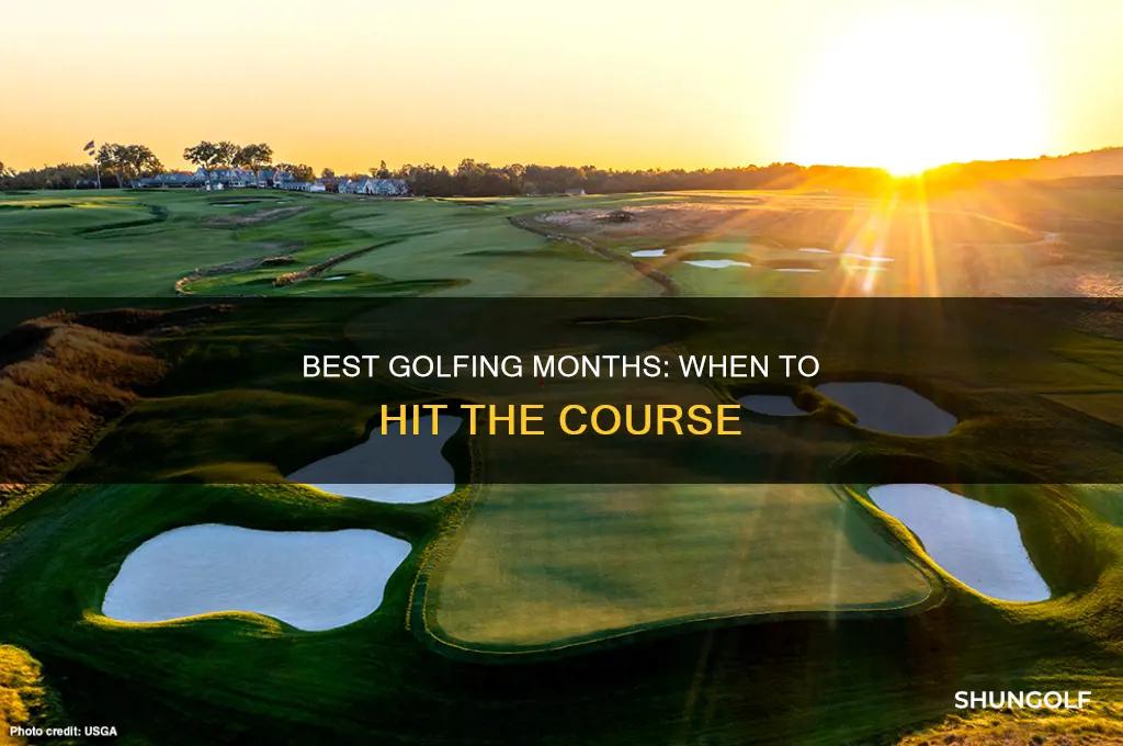 what months are golf season