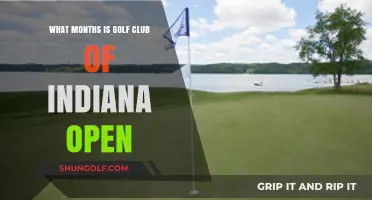Golf Club of Indiana: Seasonal Opening Months and Hours