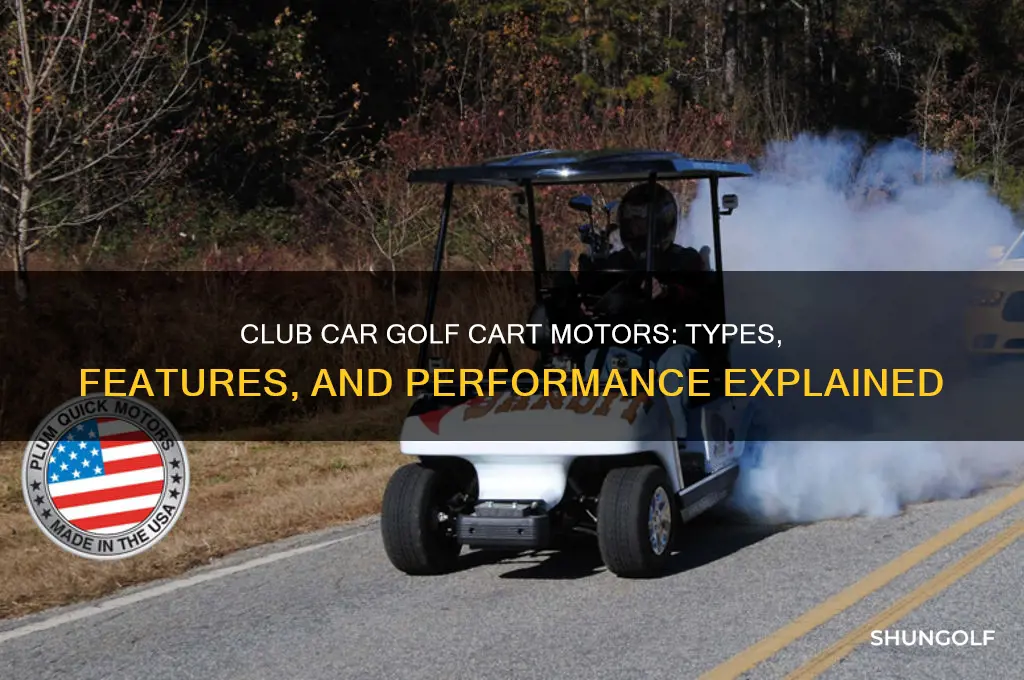 what motor is in club car golf cart
