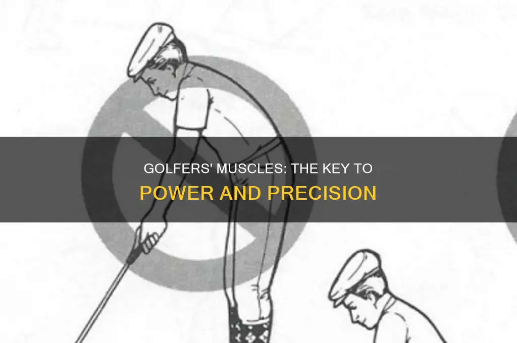 what muscles are important for golf