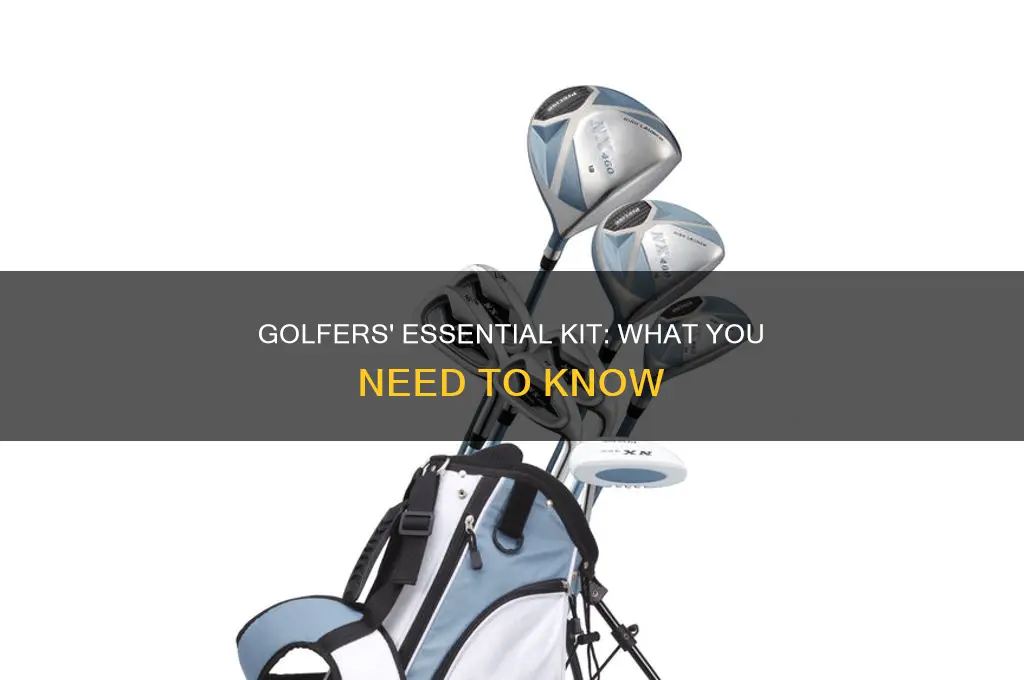 what must each golfer have