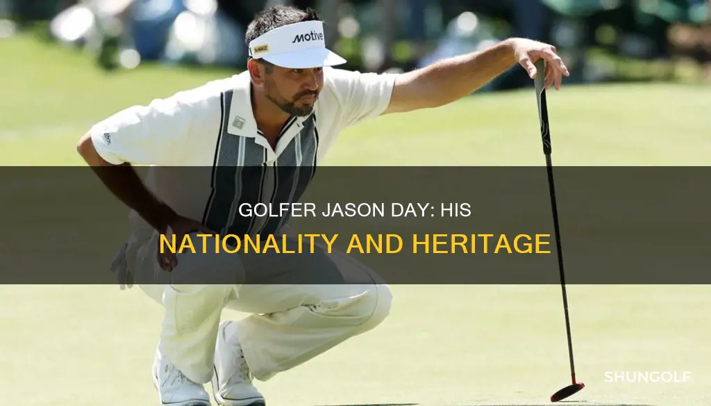 what nationality is golfer jason day
