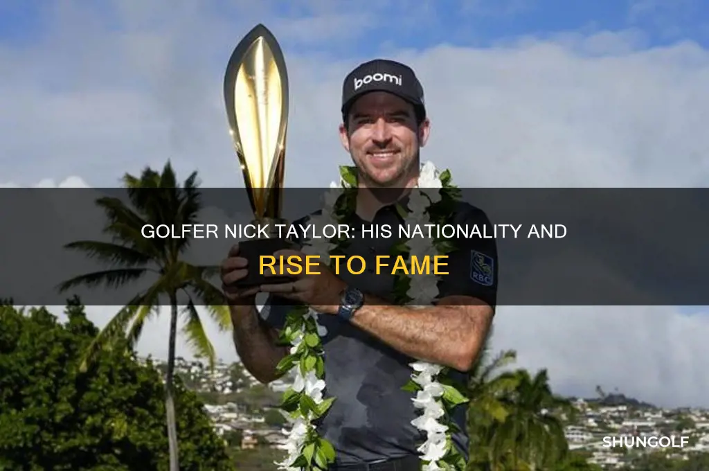 what nationality is golfer nick taylor