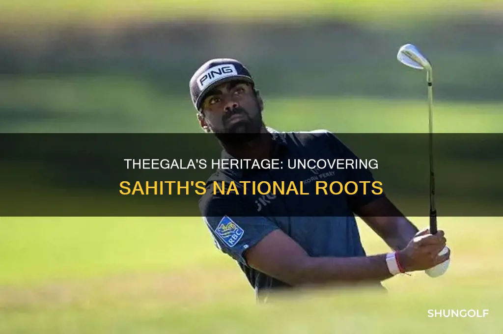 what nationality is golfer sahith theegala