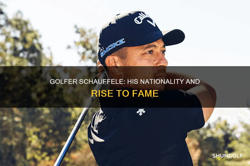 what nationality is golfer schauffele