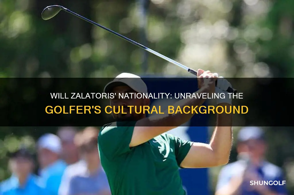 what nationality is golfer will zalatoris