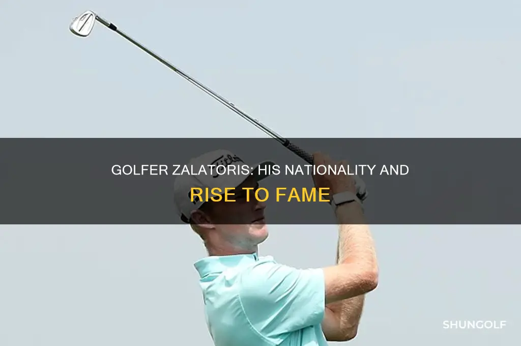 what nationality is golfer zalatoris