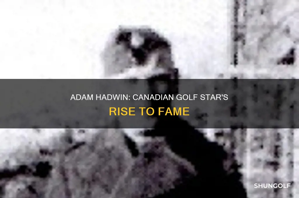 what nationality is hadwin golf pro