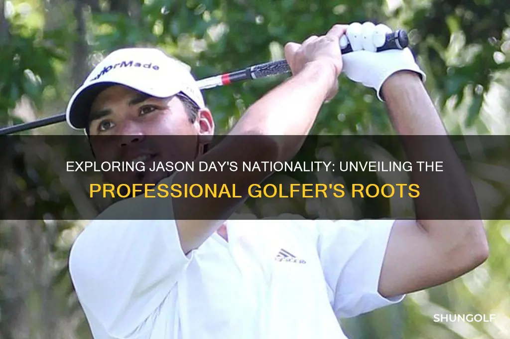 what nationality is jason day professional golfer