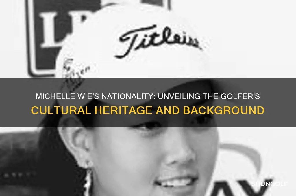 what nationality is michelle wie the golfer