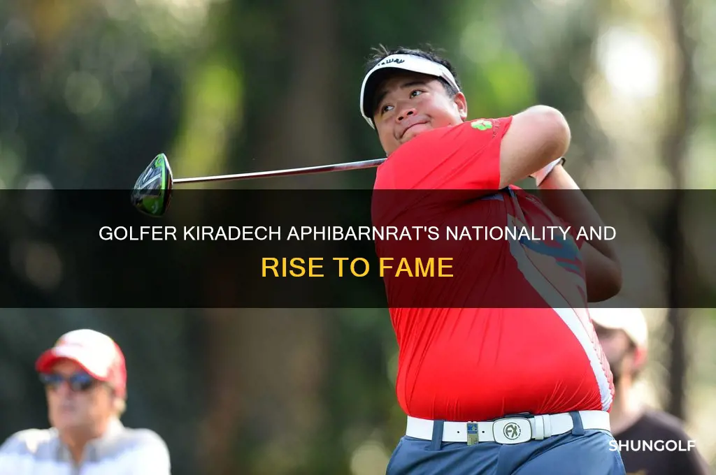 what nationality is pga golfer aphibarnrat