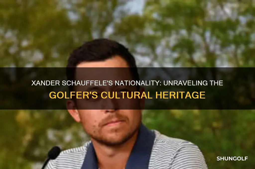 what nationality is xander schlafly the golfer