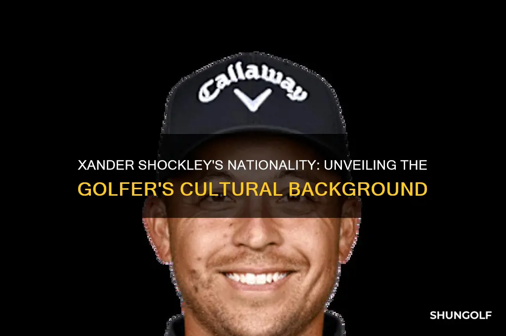 what nationality is xander shockley the golfer
