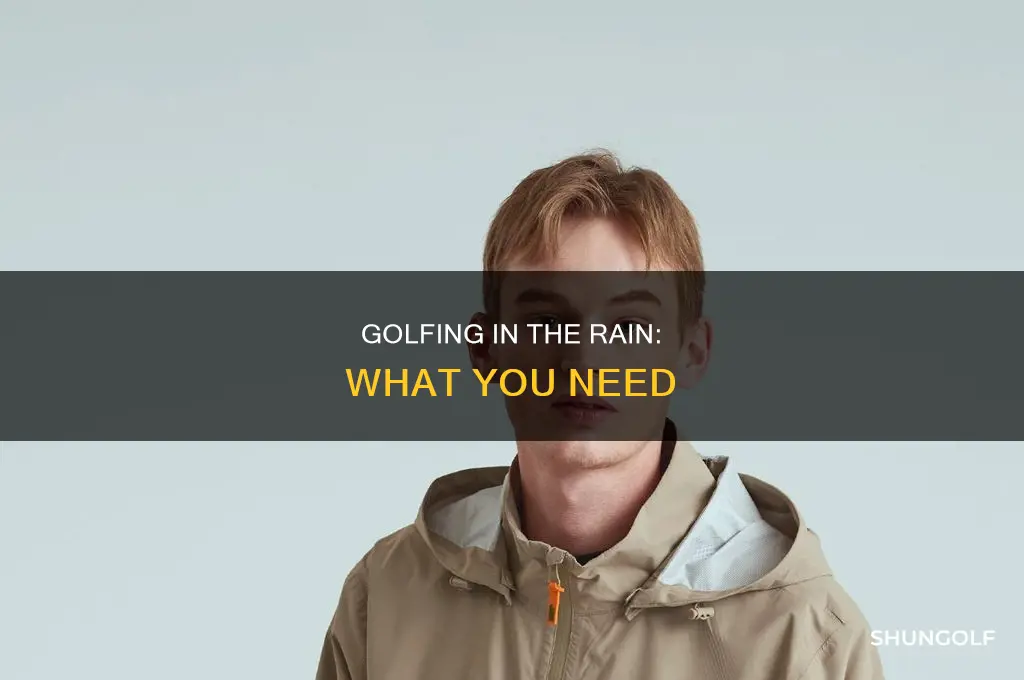 what need rainy day golf