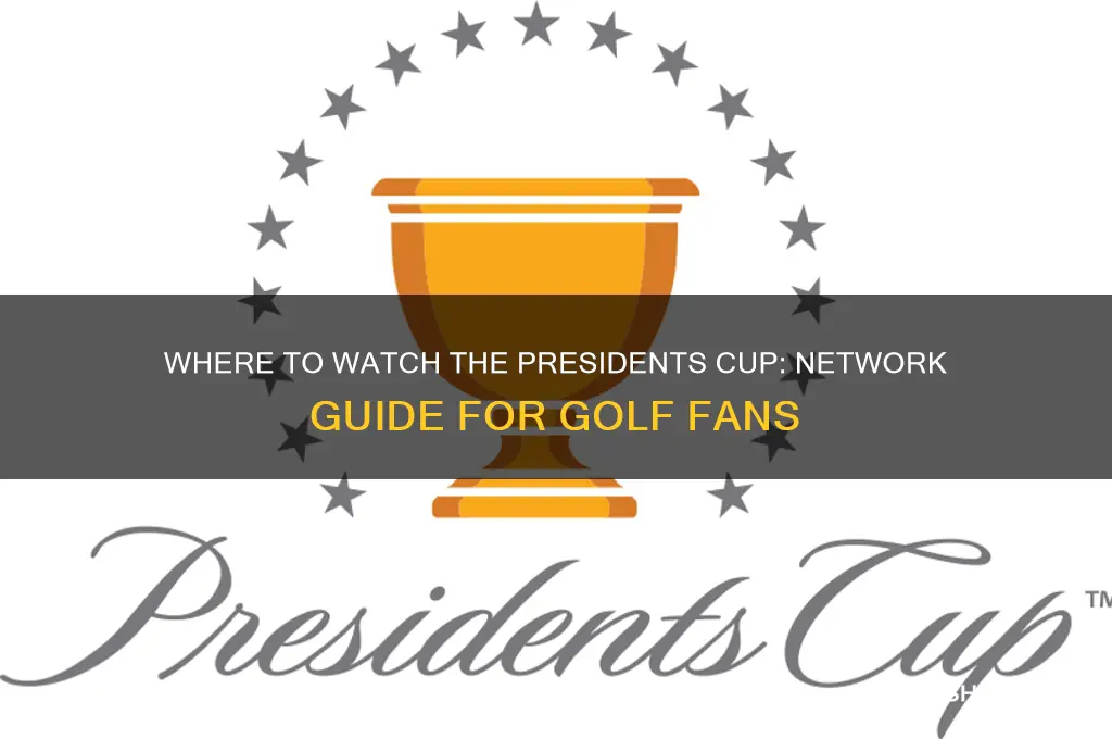what network has the presidents cup in golf