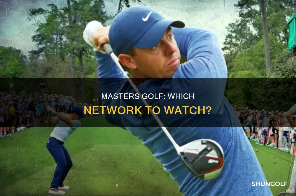 what network is masters golf on