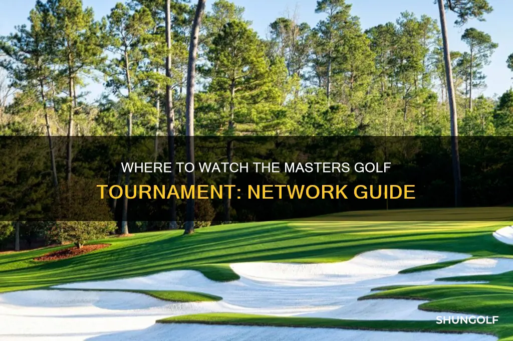what network is the masters golf on