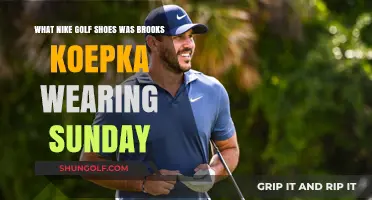 Brooks Koepka's Winning Kicks: A Closer Look at His Nike Golf Shoes