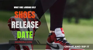 Unveiling the Latest Nike Jordan Golf Shoes: Release Date Revealed