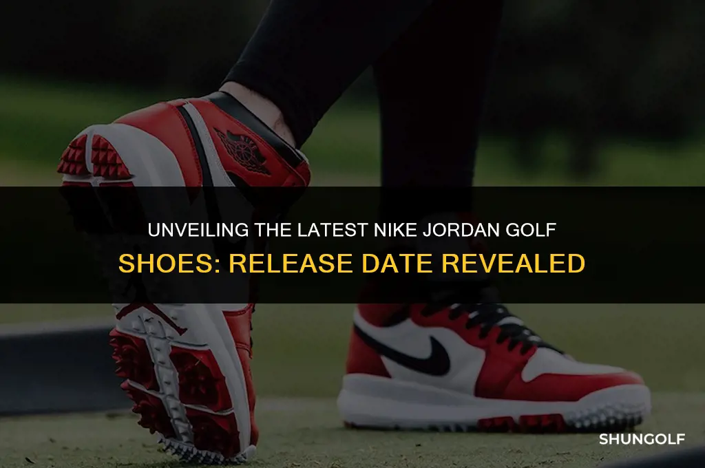 what nike jordan golf shoes release date