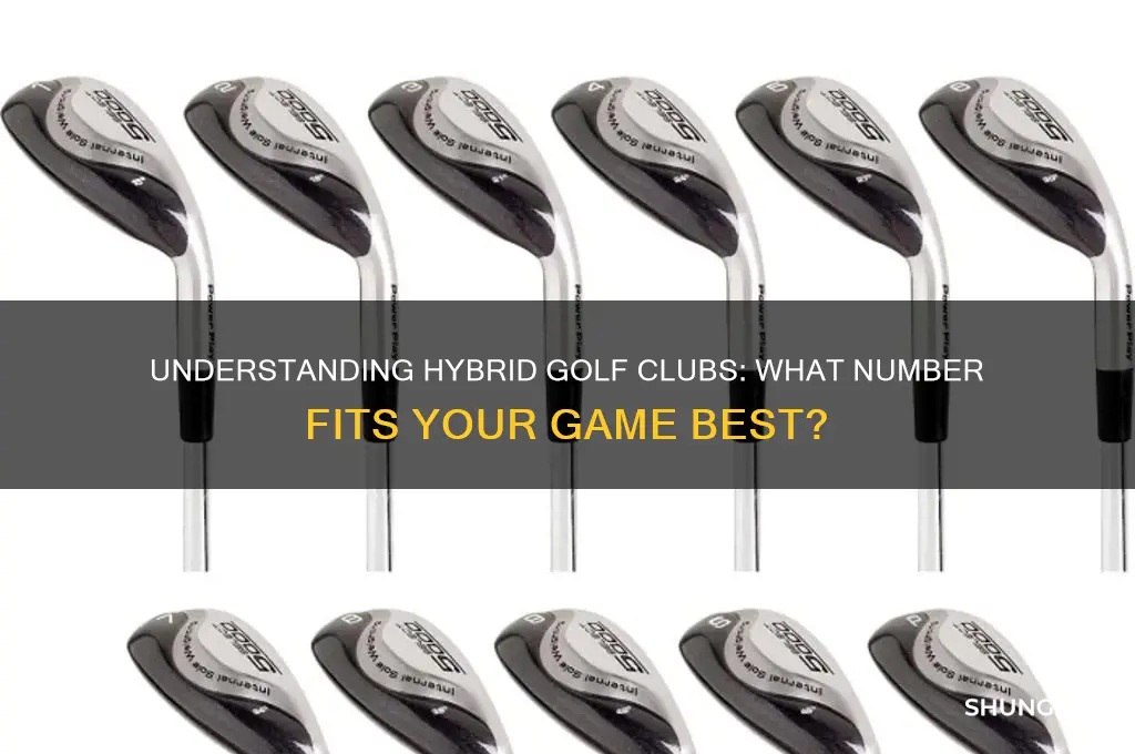 what number is a hybrid golf club
