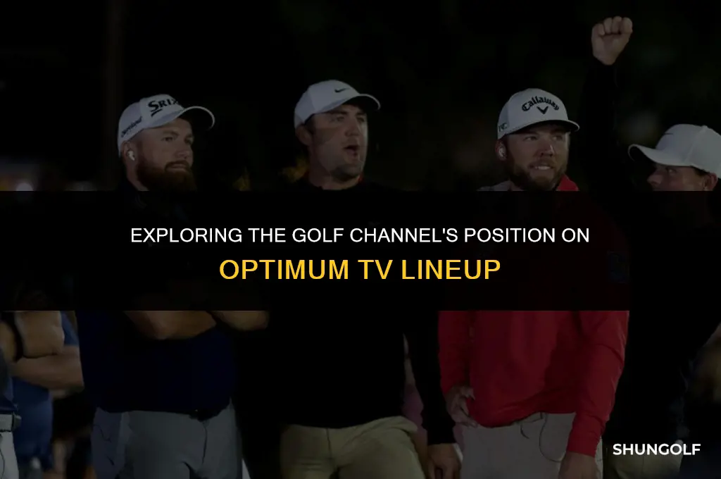 what number is the golf channel on optimum