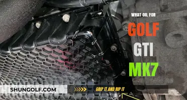 Golf GTI MK7: Choosing the Right Oil for Your Engine
