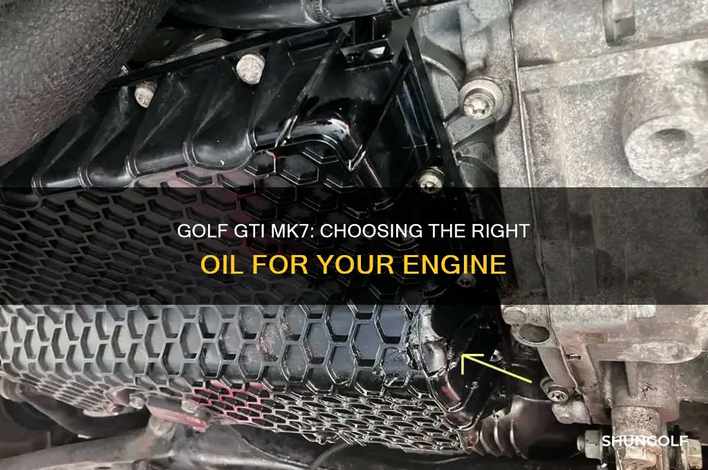what oil for golf gti mk7