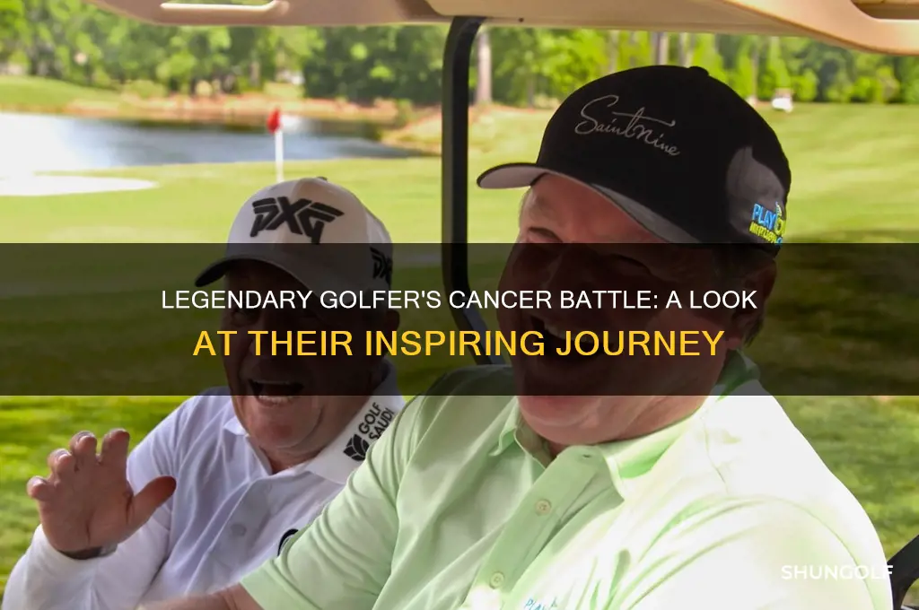 what old time golfer has cancer