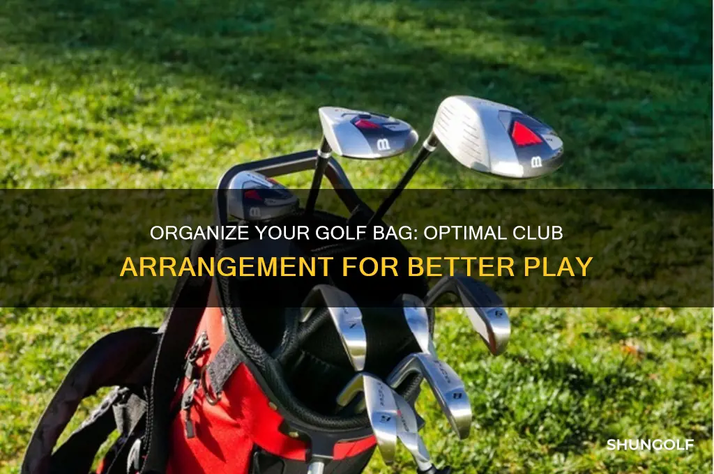 what order do clubs go in a golf bag