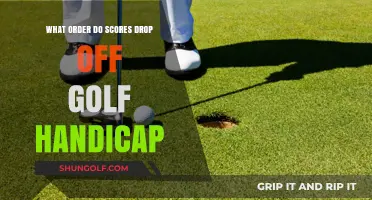 Understanding Golf Handicap Score Drop-Off Order for Improved Performance