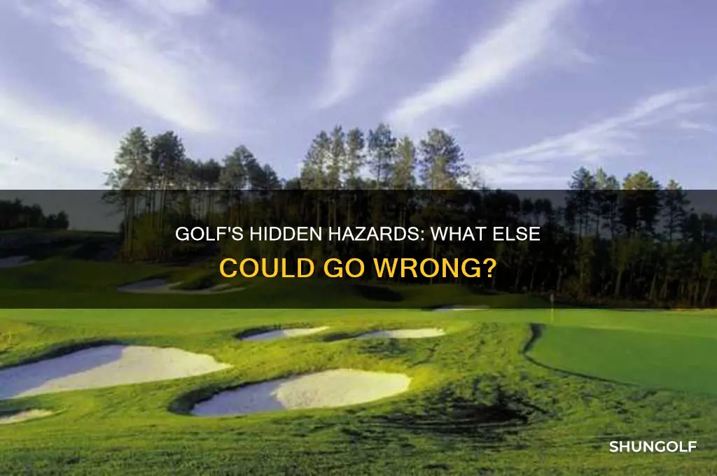 what other hazards could golf have