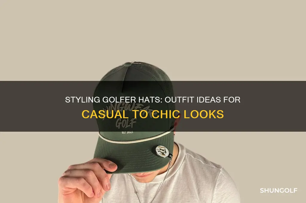 what outfits do golfer hats go with