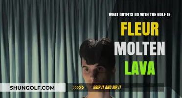 Styling Golf Le Fleur Molten Lava Sneakers: Outfit Ideas & Tips