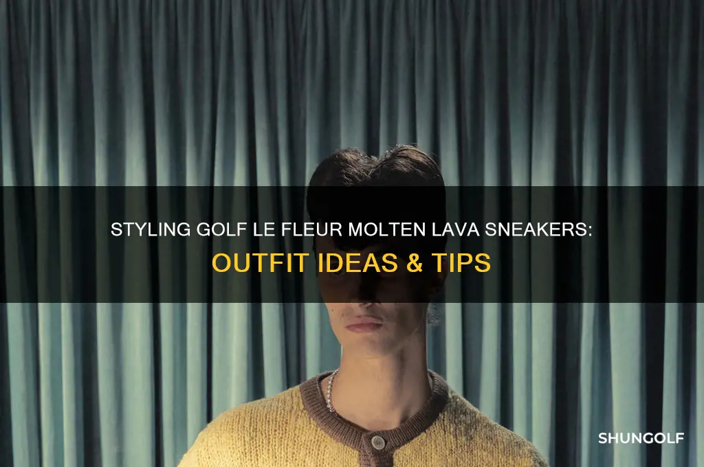what outfits go with the golf le fleur molten lava