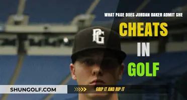The Great Gatsby's Jordan Baker: Golf Cheating Confession Page Revealed