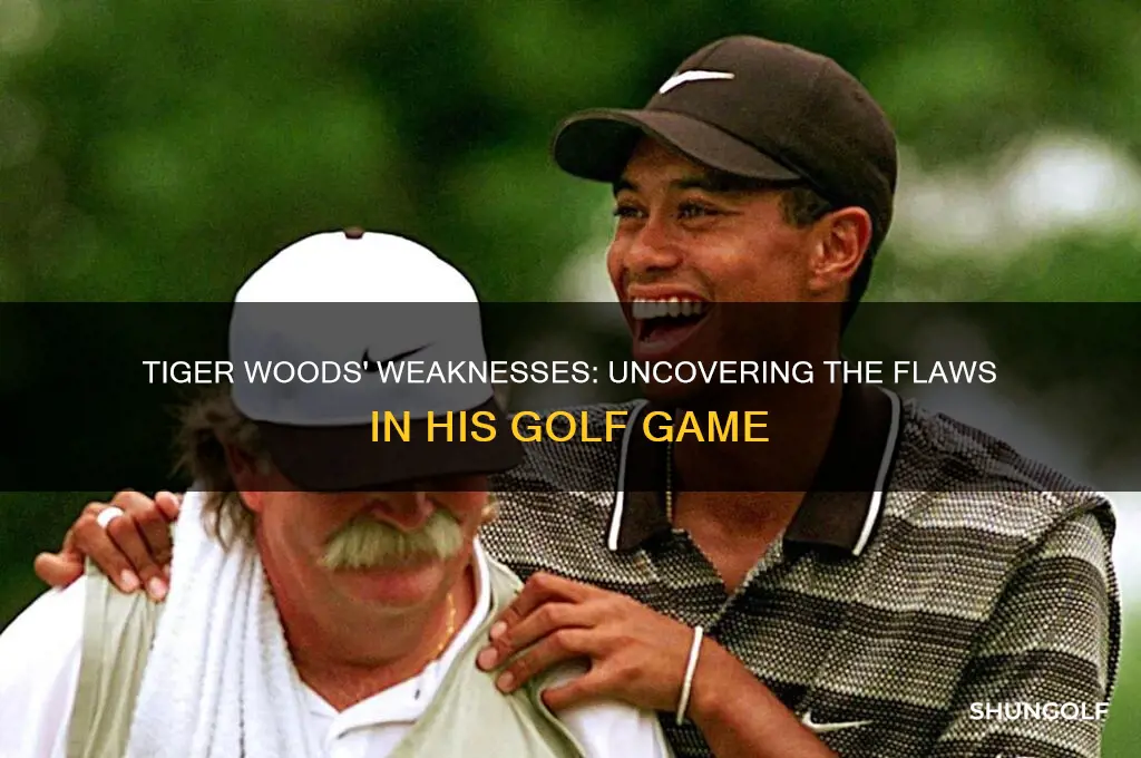 what part of golf is tiger woods bad at